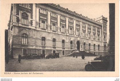 POSTAL    ROMA  -ITALIA  -NUOVA FACCIATA DEL PARLAMENTO