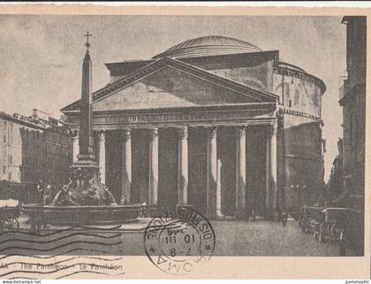 Cartolina / Postcard /   Viaggiata /  Roma - Pantheon.