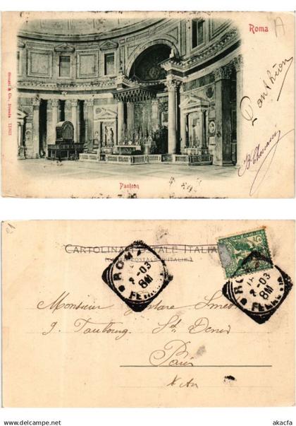 CPA ROMA Panteon ITALY (551051)