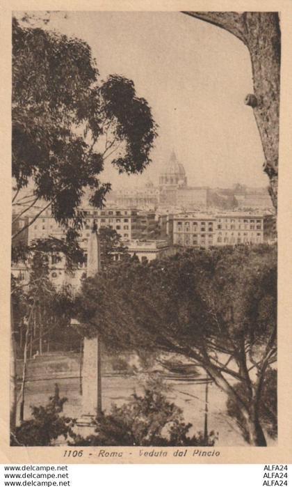 CARTOLINA ROMA VEDUTA DAL PINCIO (XT3137