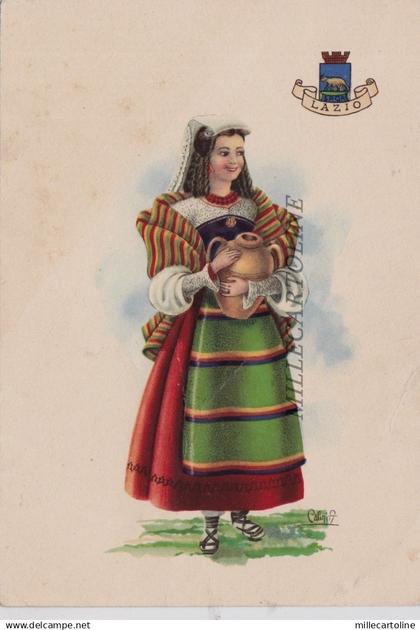 COSTUMI DEL LAZIO - ediz. GM  dis. Carini
