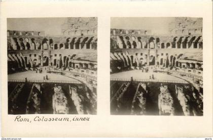 CPA ROMA Kolosseum innen ITALY (552026)