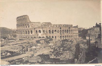 Italia - ROMA - Il Colosseo - CARTOLINE FOTO Ed. Sciutto 942