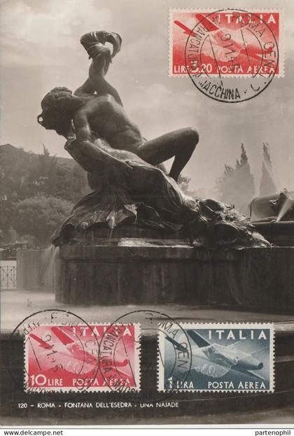 Cartolina / Postcard /  non Viaggiata /  Roma -  Fontana dell' Esedra