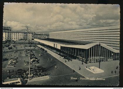 ROME   TERMINUS STATION SQUARE  LA PLACE DE LA GARE