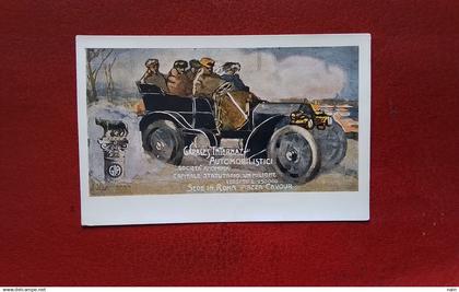 ITALIE - ROMA - ROME - " GARAGES INTERNAZ AUTOMOBILISTICI " -  SEDE IN ROMA PIAZZA CAVOUR - - " TRES RARE " - - -