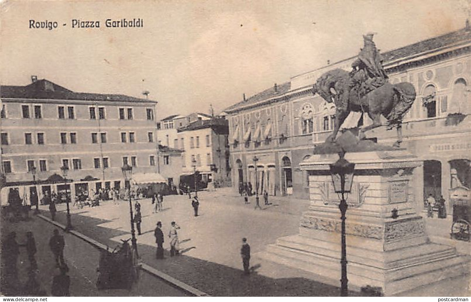 Italia - ROVIGO - Piazza Garibaldi