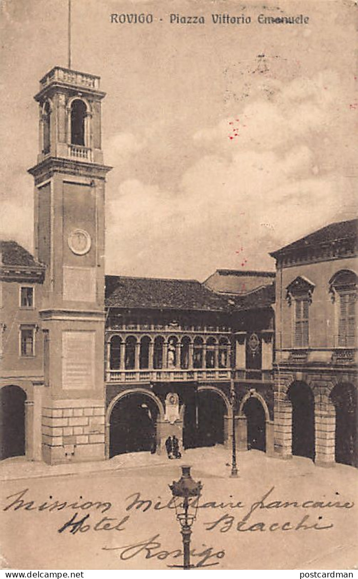 Italia - ROVIGO - Piazza Vittorio Emanuele