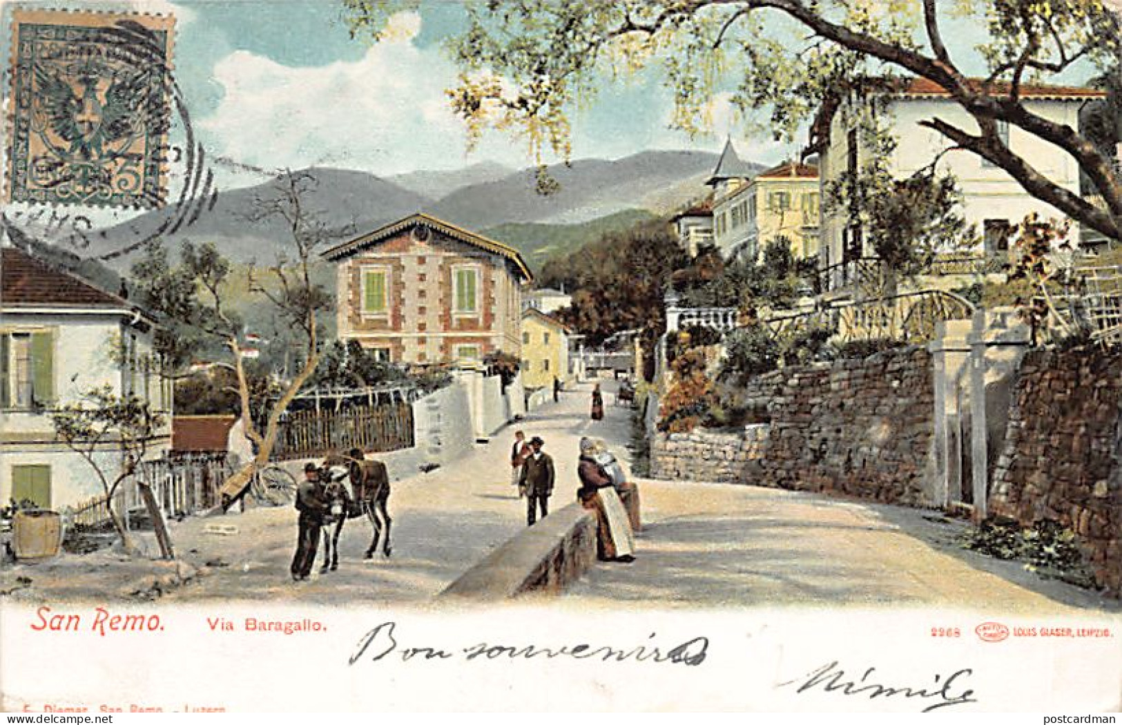 Italia - SAN REMO - Via Baragallo