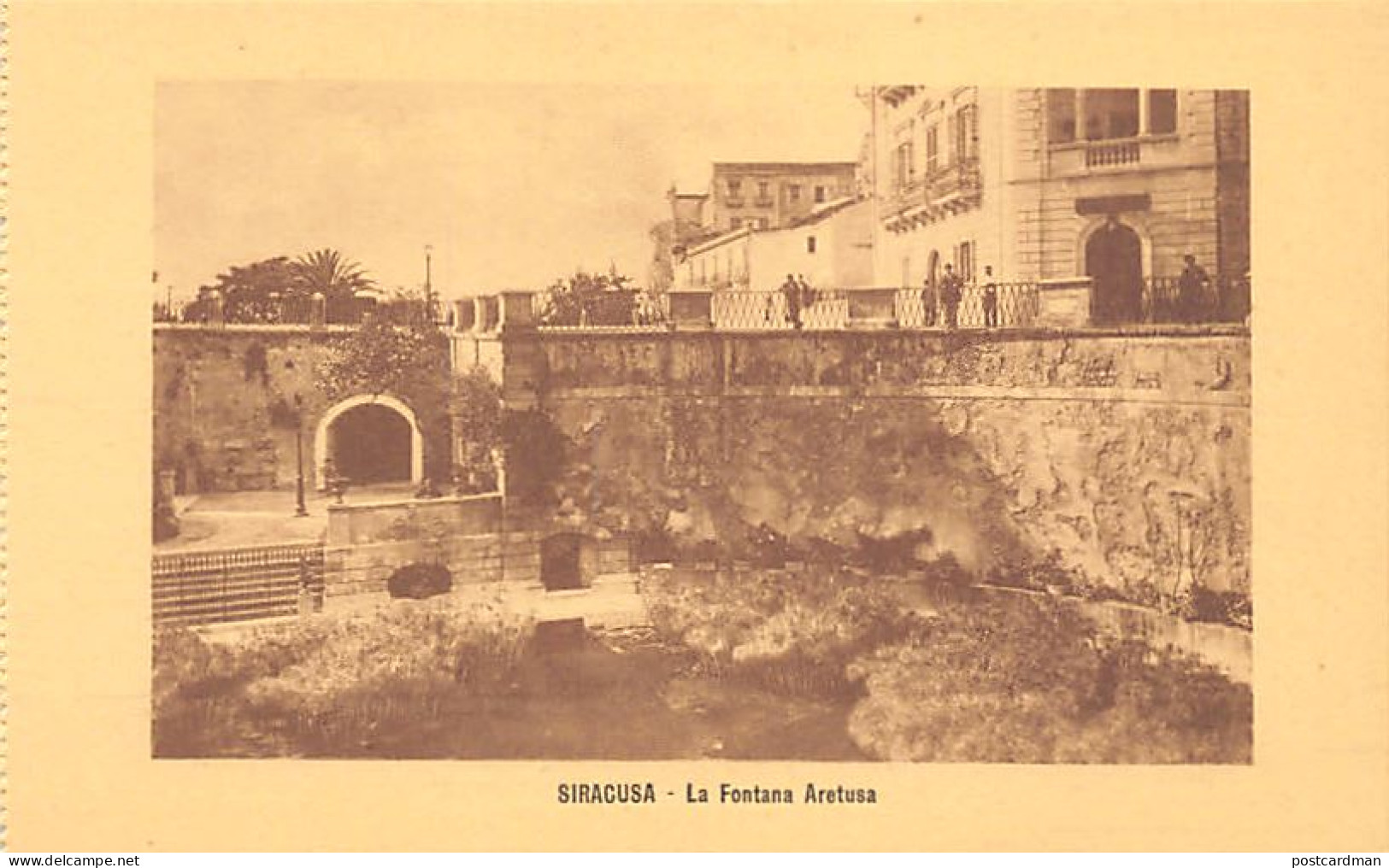 Italia - SIRACUSA - La Fontana Aretusa