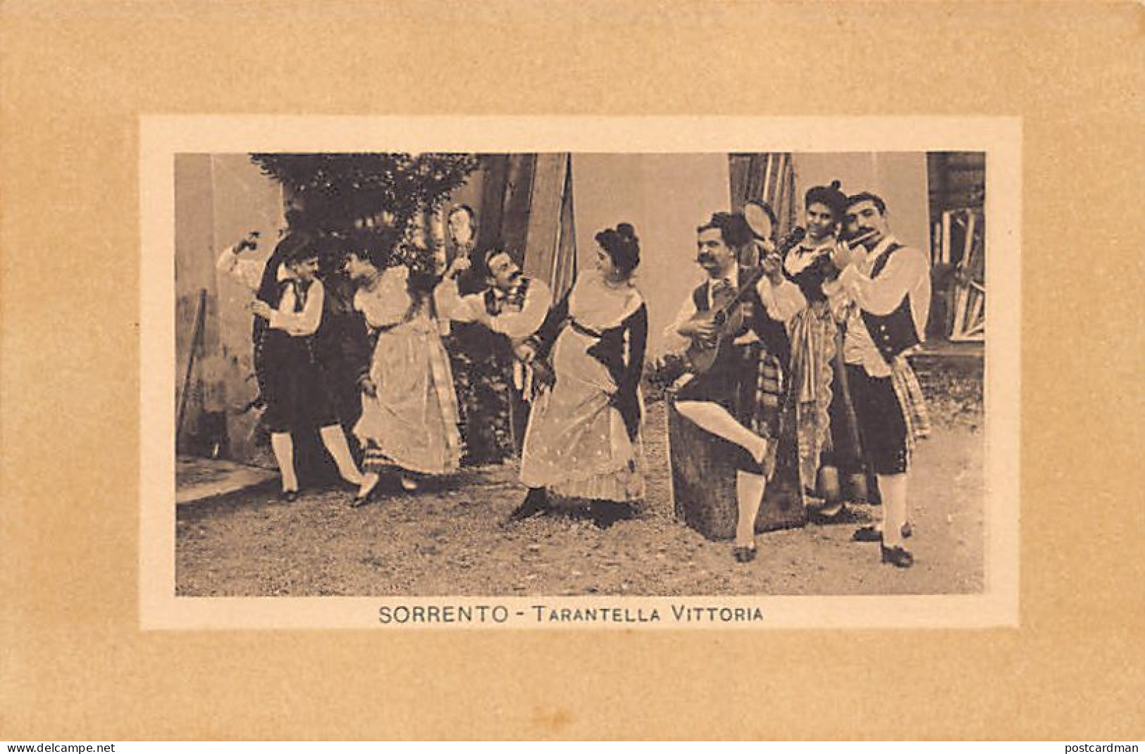 Italia - SORRENTO (NA) Tarantella Vittoria