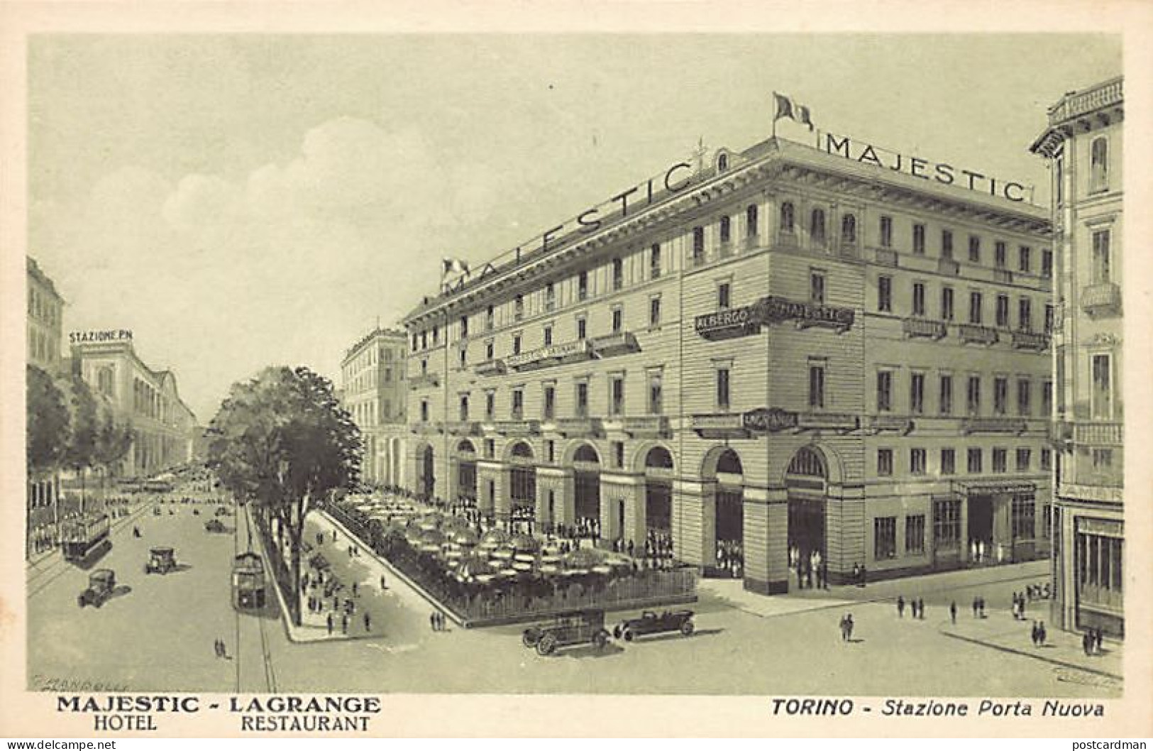 Italia - TORINO - Hotel Majestic Lagrange - Stazione Porta Nuova