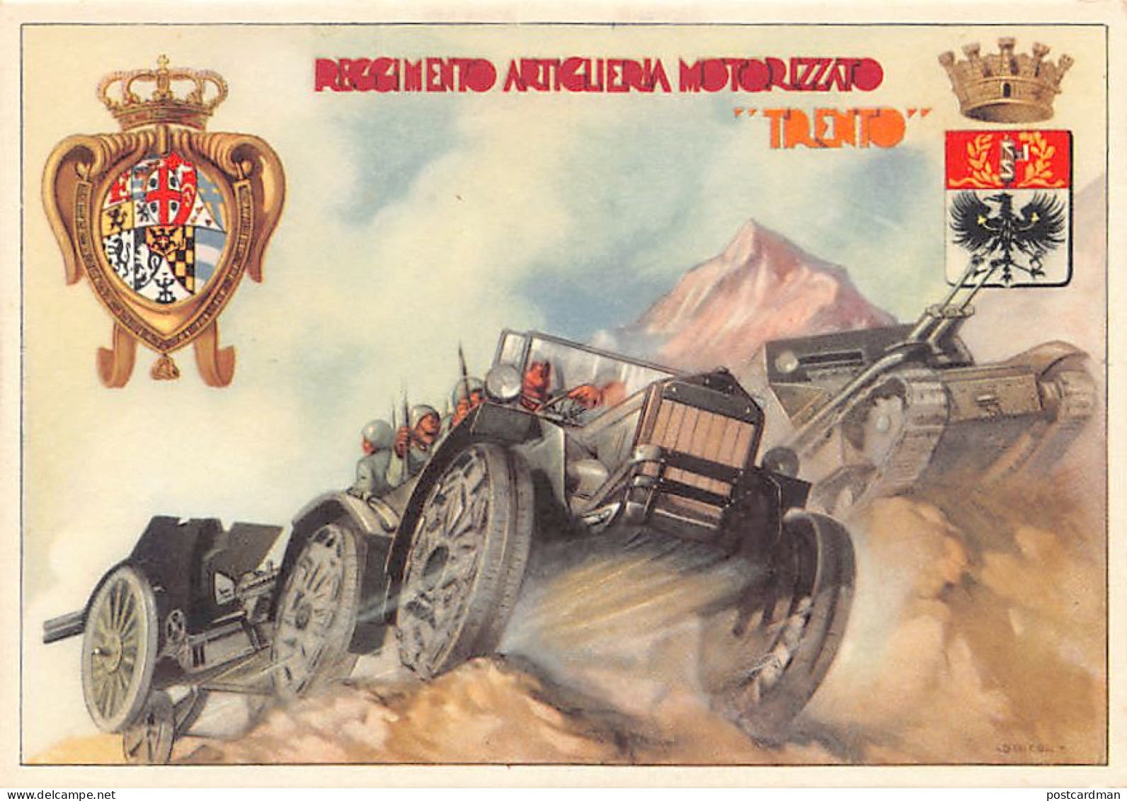 Italia - TRENTO - Esercito Italiano - Regimento Artigliera Motorizzato Trento