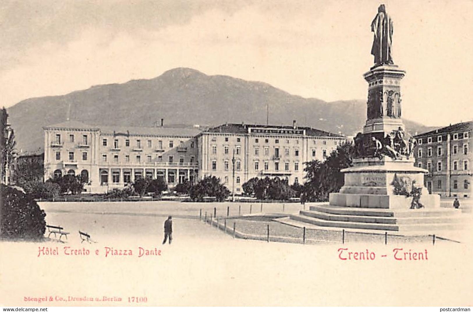 Italia - TRENTO - Hotel Trento e Piazza Dente