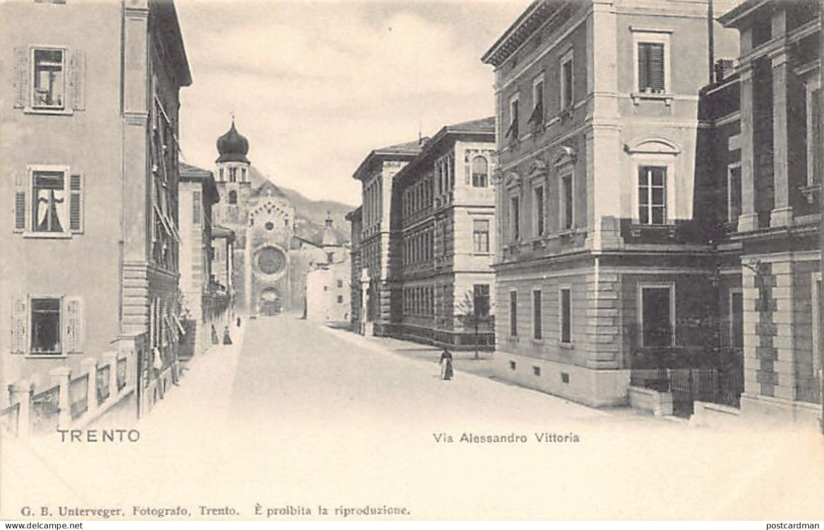 Italia - TRENTO - Via Alessandro Vittoria