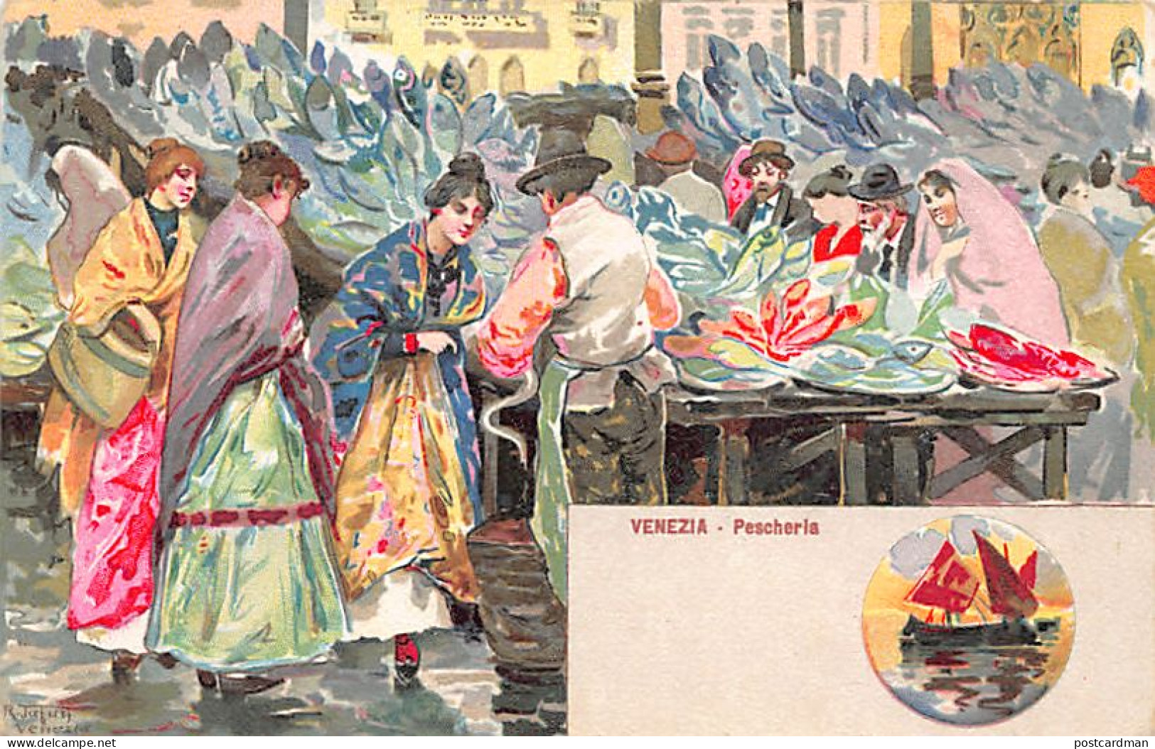 Italia - VENEZIA - Pescheria