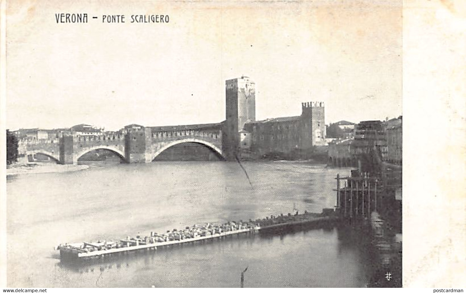 Italia - VERONA - Ponte Scaligero