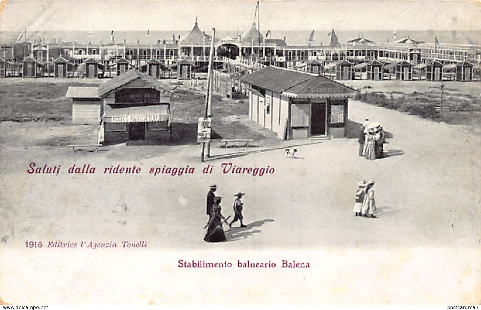 Italia - VIAREGGIO - Stabilimento Balneario Balena