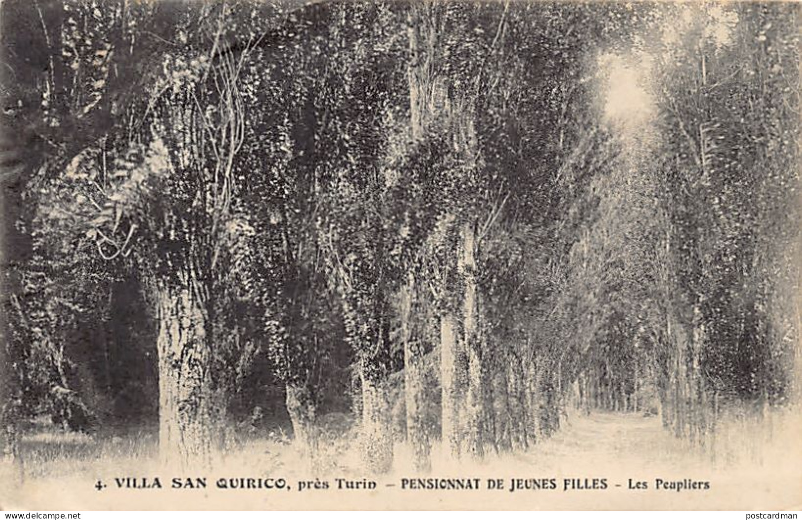 Italia - VILLA SAN QUIRICO (Torino) Convitto per ragazze - Les Poplars