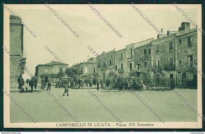 Agrigento Campobello cartolina QQ0090