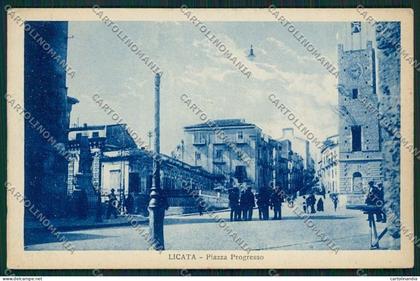 Agrigento Licata cartolina QQ0052