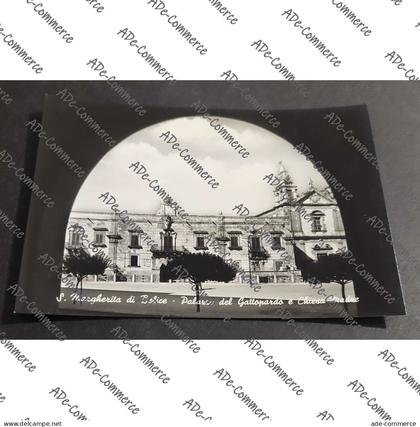 Cartolina S. Margherita di Belice - Palazzo del Gattopardo e Chiesa Madre