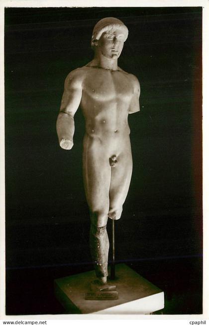 CPA Agrigento Museo Civico Efebo di Agrigento (Scultura Greco arcaica 480 a C