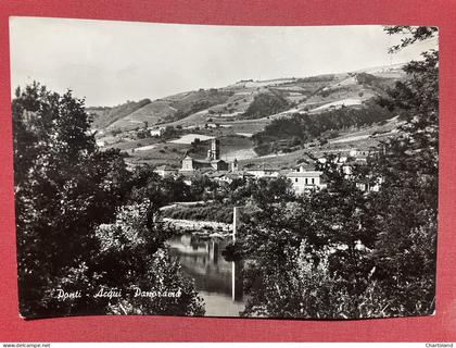 Cartolina - Ponti ( Alessandria ) - Acqui - Panorama - 1967