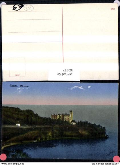 182277,Friuli-Venezia-Giulia Trieste Miramar Schloss