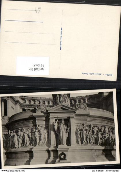 371245,Lazio Roma Rom Altare della Patria Statuen