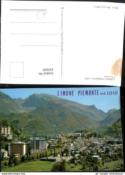 435605,Piemonte Cuneo Limone Piemonte Totale Bergkulisse