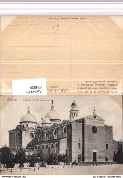 524930,Veneto Padova Padua Basilica S. Giustina Kirche