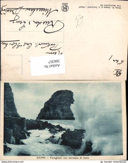 566357,Capri Faraglioni Meer Wellen Sturm