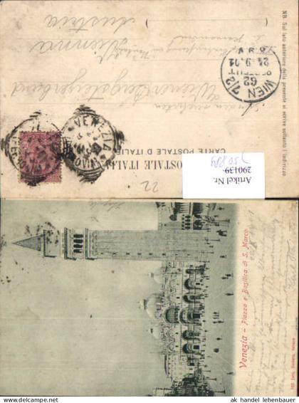 750889 Venezia Venedig Piazze e Basilica di San Marco 1901