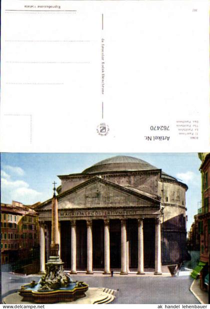 762470 Rom Pantheon Rom Italy