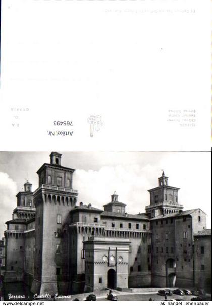 765493 Ferrara, Castello Estense Provinz Ferrara Italy