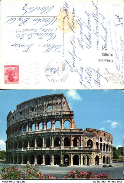 767003 Rom Il Colosseo Rom Italy