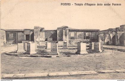 A012 Italy Pompei Temple of Augustus detto anche Panteon vintage postcard