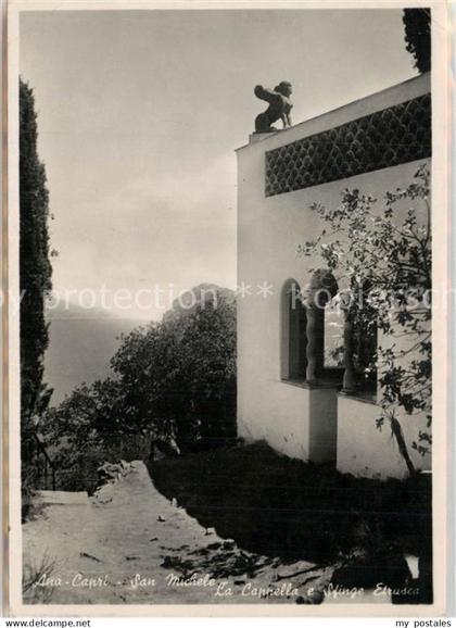 Anacapri San Michele La Cappella Sfinge Etrusca