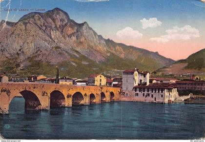 C146 Italy Lago di Lecco-Lecco Bridge  vintage postcard