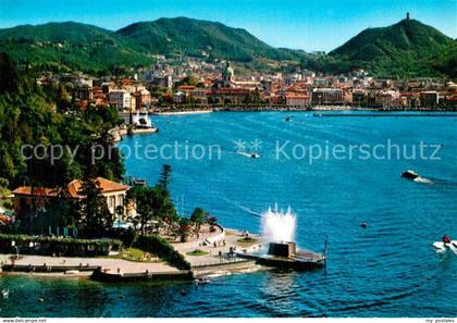 Como Lago di Como Fliegeraufnahme