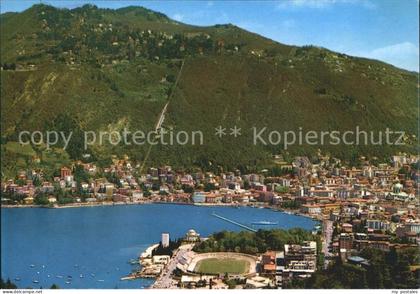 Como Lago di Como Fliegeraufnahme