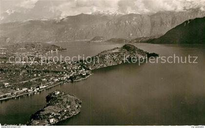 Como Lago di Como Fliegeraufnahme