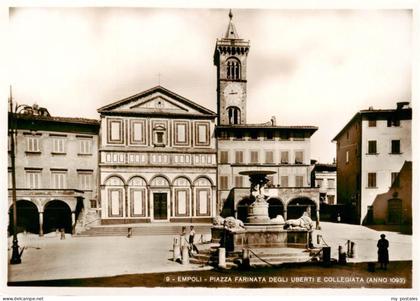 Empoli Florenz Firenze IT Piazza Farinata degli Uberti e Collegiata