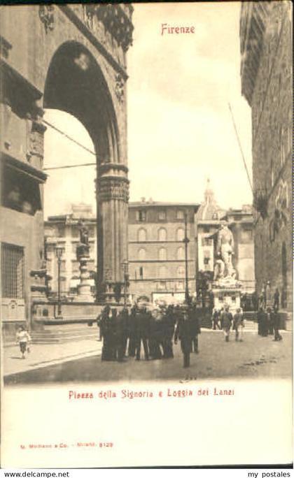Firenze Florenz Firenze Platz o 1906
