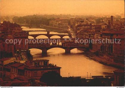 Firenze Florenz Ponti sull Arno Bruecke