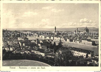 Firenze Florenz Veduta dei Ponti