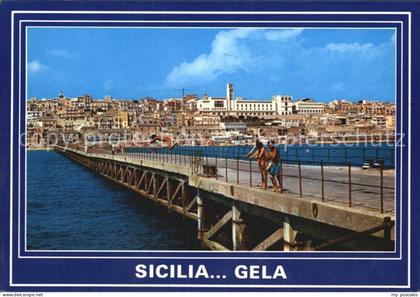 Gela Pontile panorama