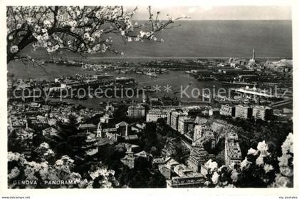 Genova Genua Liguria Panorama