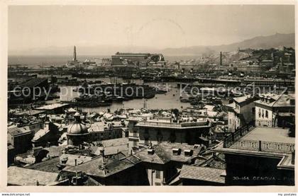 Genova Genua Liguria Panorama